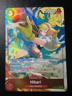 ONE PIECE - HIBARI - EB03-008 - ALT ART RARE - ENGLISH - EB03 - x 2 set - Image 2
