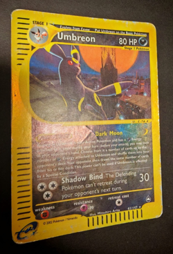 Umbreon Reverse Holo Aquapolis 41/147 ENG – Pokemon Card Rare - Image 2