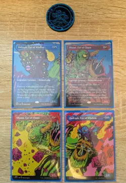 MTG Secret Lair Heads I Win Tails You Lose + GAMEGENIC Watchtower Deckbox. LP UK - Image 2