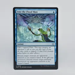 Into the Flood Maw U 0052 Uncommon Magic the Gathering Bloomburrow NON FOIL - Image 1