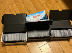3 Boxes of Magic the Gathering Cards - No Lands - Image 1