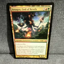 MTG - Xenagos, God of Revels Enchantment Creature Red Green English - Image 1