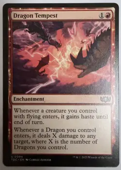 MTG ~ Dragon Tempest ~ Tarkir: Dragonstorm Commander ~ Near Mint ~ Uncommon - Image 1