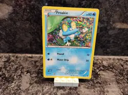 Pokemon 2014 McDonald's Collection 4/12 Froakie Trading Card - Image 1