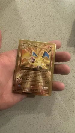 Pokemon Charizard Metal Promo Holo Card 004/102 Miscellaneous Cards & Products - Image 1