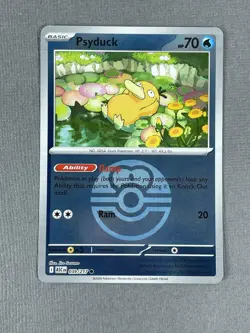 Pokemon TCG Psyduck 039/217 Reverse Holo Love Ball NM English Ascended Heroes - Image 1