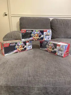 3 Pokemon Prismatic Evolutions Surprise Box Booster Bundle Sealed, Sams Club - Image 1