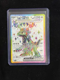 Pokemon Cyclizar ex Ultra Rare Full Art Holo Card 228/191 Scarlet & Violet - Image 1