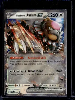 Bloodmoon Ursaluna Ex 177 / SVP: Black Star Promo 2024 (NM) / Pokemon TCG - Image 1