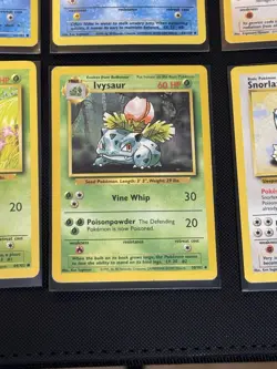 Vintage Pokemon WOTC Lot – Pikachu, Snorlax, Charmander, Squirtle, Bulbasaur - Image 3