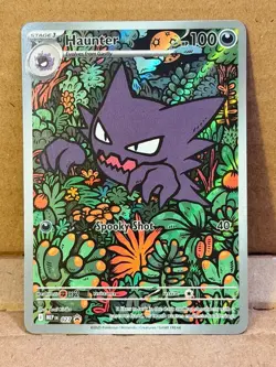 Pokemon TCG - Haunter 027 Illustration Rare Holo Mega Evolution Promo | NM - Image 1