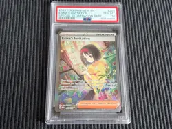 2023 POKEMON #203/165 ERIKA'S INVITATION *RARE SPECIAL ILLUS PSA 10 GEM MINT* - Image 1