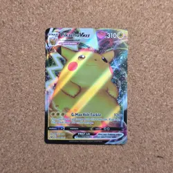 Pikachu VMAX 044/185 Vivid Voltage Holofoil Full Art Ultra Rare Pokemon TCG *B1 - Image 1
