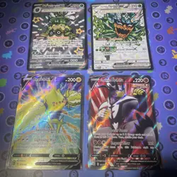 Pokemon Full Art Ultra Rare Lot Of 4. Full Art LP. - Image 1