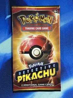Pokemon TCG Detective Pikachu 2 Card Booster Pack Sealed Lot X6 Sun & Moon Promo - Image 4