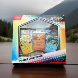 Pokemon TCG: Scarlet & Violet Prismatic Evolutions Poster Collection Box - Image 1