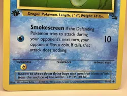 Horsea 49/62 – WOTC Fossil 1st Edition (Common) – LP – 1999 Pokemon TCG - Image 3