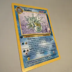 1999 Pokemon Fossil Seadra 1st Edition Uncommon #42/62 Near Mint WoTC - Image 1