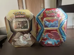 Pokemon TCG Slaking and Salamence Tins - Image 1