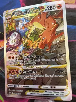 Pokemon Charizard VSTAR SWSH262 Sword & Shield Promo Holo 280 HP Full Art Card - Image 3
