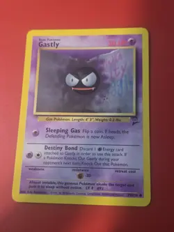 Gastly 50/102 Base Set Unlimited Common Wotc Vintage Pokemon D11 - Image 1