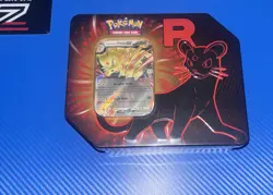 Pokemon TCG Team Rocket Persian Tin Destined Rivals Brand New Factory Sealed - Image 1