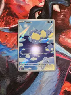 Pokemon Spheal 199/191 Surging Sparks Illustration Rare Near Mint - Image 1