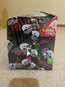 Pokemon SV6.5 Shrouded Fable 3-Pack Blister Pecharunt DISPLAY BOX (12 Blisters) - Image 1