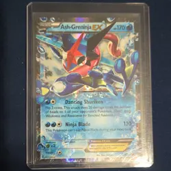Pokemon Ash-Greninja EX XY Promo Holo Card XY133 2016 Basic Water 170HP - Image 1