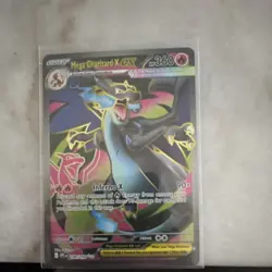 Pokemon Mega Charizard X EX Holo PFL 109/094 Mega Evolution Standard Card - Image 1