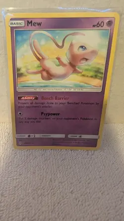 Pokemon TCG Mew 76/214 Unbroken Bonds Non-Holo Card - Image 3