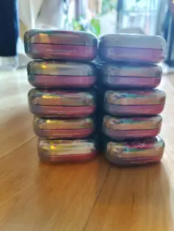 30 boxes Pokemon Scarlet Violet Prismatic Evolutions Mini Tin New Sealed inhand - Image 5