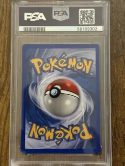 2002 Pokemon League Machamp Black Star Promo PSA 9 - Image 2
