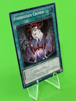 Yu-Gi-Oh Burst Protocol Forbidden Crown Secret Rare BPRO-EN067 NM!!! - Image 2