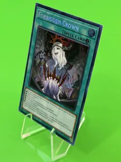 Yu-Gi-Oh Burst Protocol Forbidden Crown Secret Rare BPRO-EN067 NM!!! - Image 3
