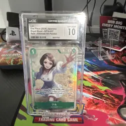 Bandai One Piece Card Game Lim Royal Blood OP10-037 Rare Alt-Art Parallel CGC 10 - Image 1