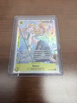 One Piece CCG Nami EB03-053 Super Rare Holo Heroines Edition English - Image 1