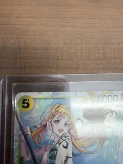 One Piece CCG Nami EB03-053 Super Rare Holo Heroines Edition English - Image 2