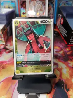 Nico Robin OP09-107 R One Piece TCG Foil Rare Emperors in the New World NM - Image 1