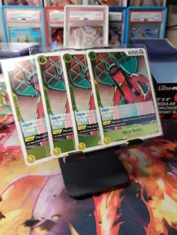 Nico Robin OP09-107 R One Piece TCG Foil Rare Emperors in the New World NM - Image 4
