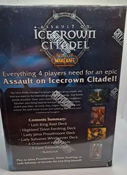 World of Warcraft TCG Assault on Icecrown Citadel Raid Deck Sealed Brand New - Image 2