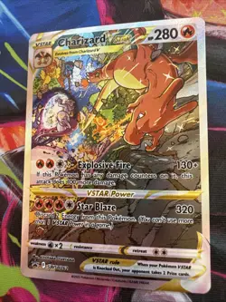 Pokemon Charizard VSTAR SWSH262 Sword & Shield Promo Holo 280 HP Full Art Card - Image 3