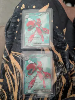 Scizor EX Full Art Rare Card 195/162 Temporal Forces Pokemon tcg - Image 1