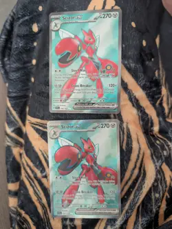 Scizor EX Full Art Rare Card 195/162 Temporal Forces Pokemon tcg - Image 2