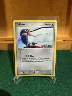 Pokemon Card - Taillow Delta Species 86/113 Common Reverse Holo Stamped - Image 1