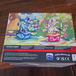 Pokemon Prismatic Evolutions Mini Tin Display EMPTY Box No Cards or Packs - Image 3