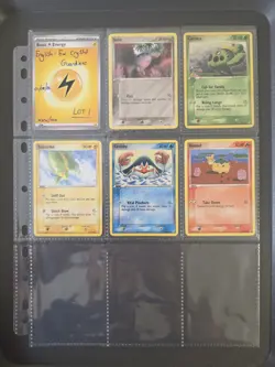 Pokemon TCG - Ex Crystal Guardians Bundle - 5 Card - Conditions Vary See Pics - Image 1