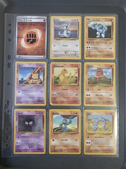 Vintage Pokemon TCG - Base Set Bundle - 14 Card - Conditions Vary See Pics - Image 1