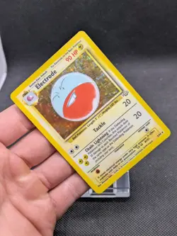 Electrode 2/64 Holo Jungle Set Pokemon Card WOTC Played - Image 2