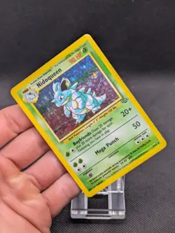 Nidoqueen 7/64 Holo Jungle Set Pokemon Card WOTC LP/Played - Image 2